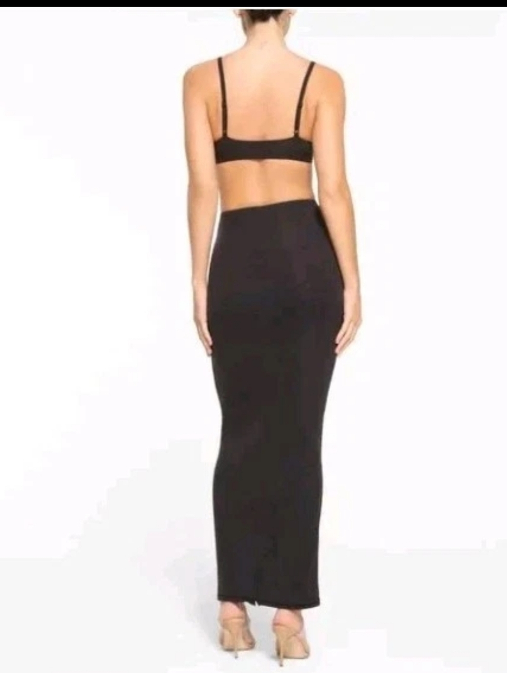 SKIMS Fits Everybody Long Skirt | Onyx | Size M - Picture 2 of 6